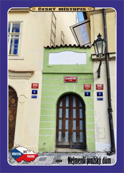 1487 Nejmenší pražský dům
